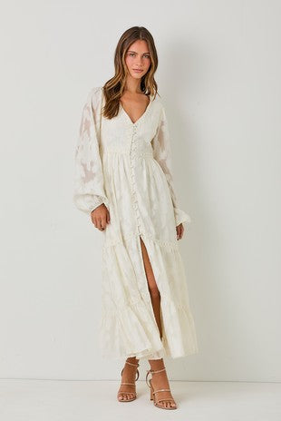 Estelle Maxi Dress - Cream