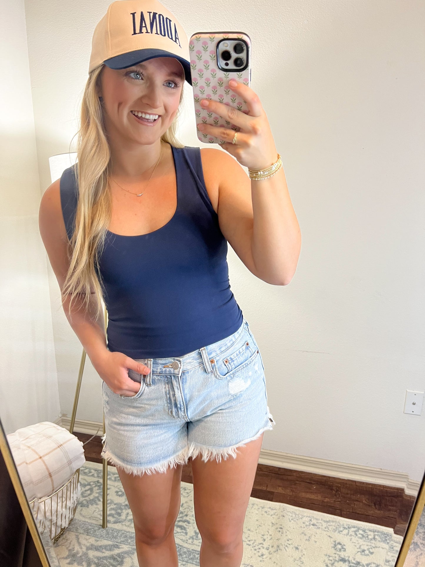 Adonai Trucker Hat - Navy