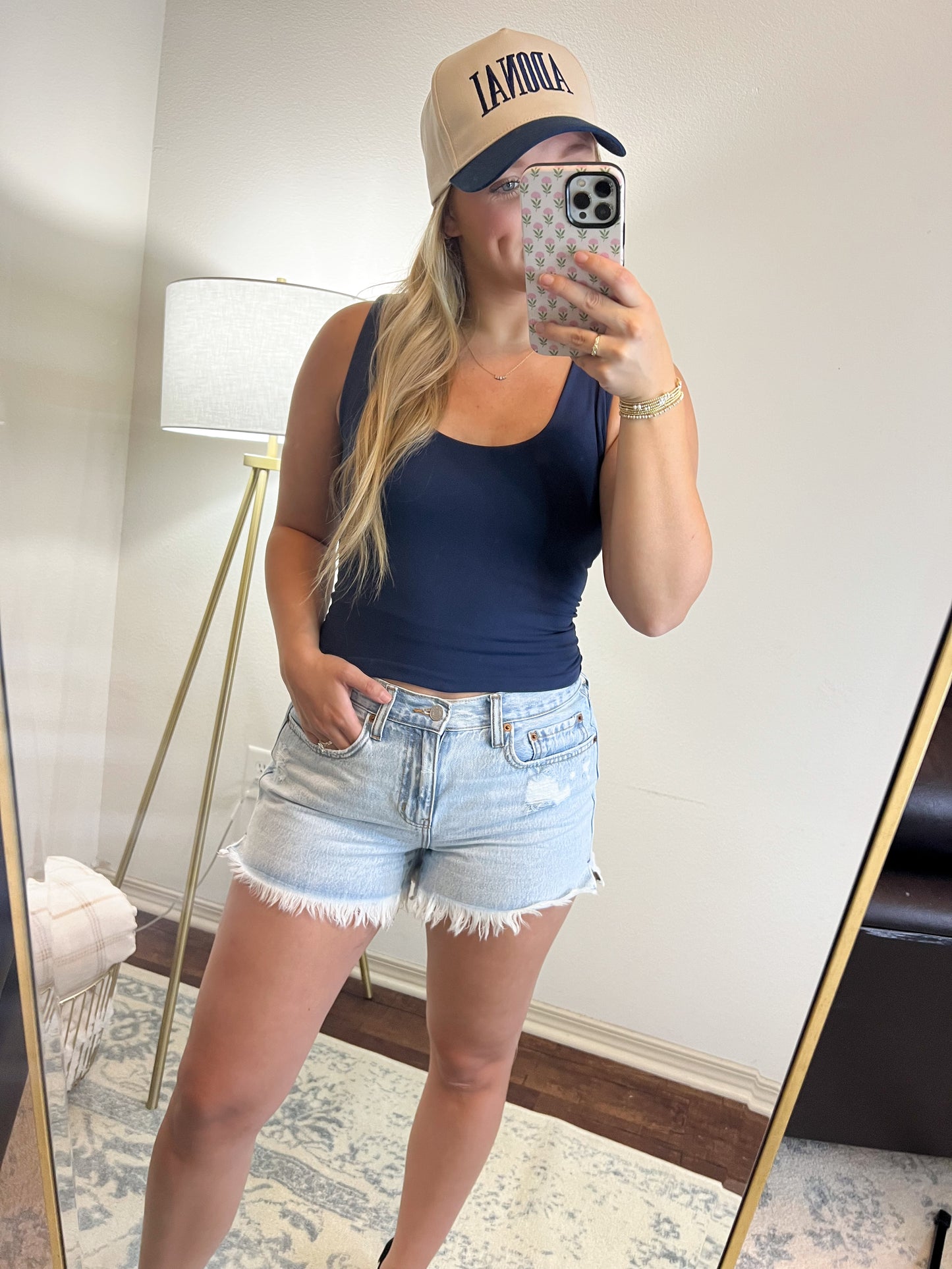 Wren Tank - Prussian Blue