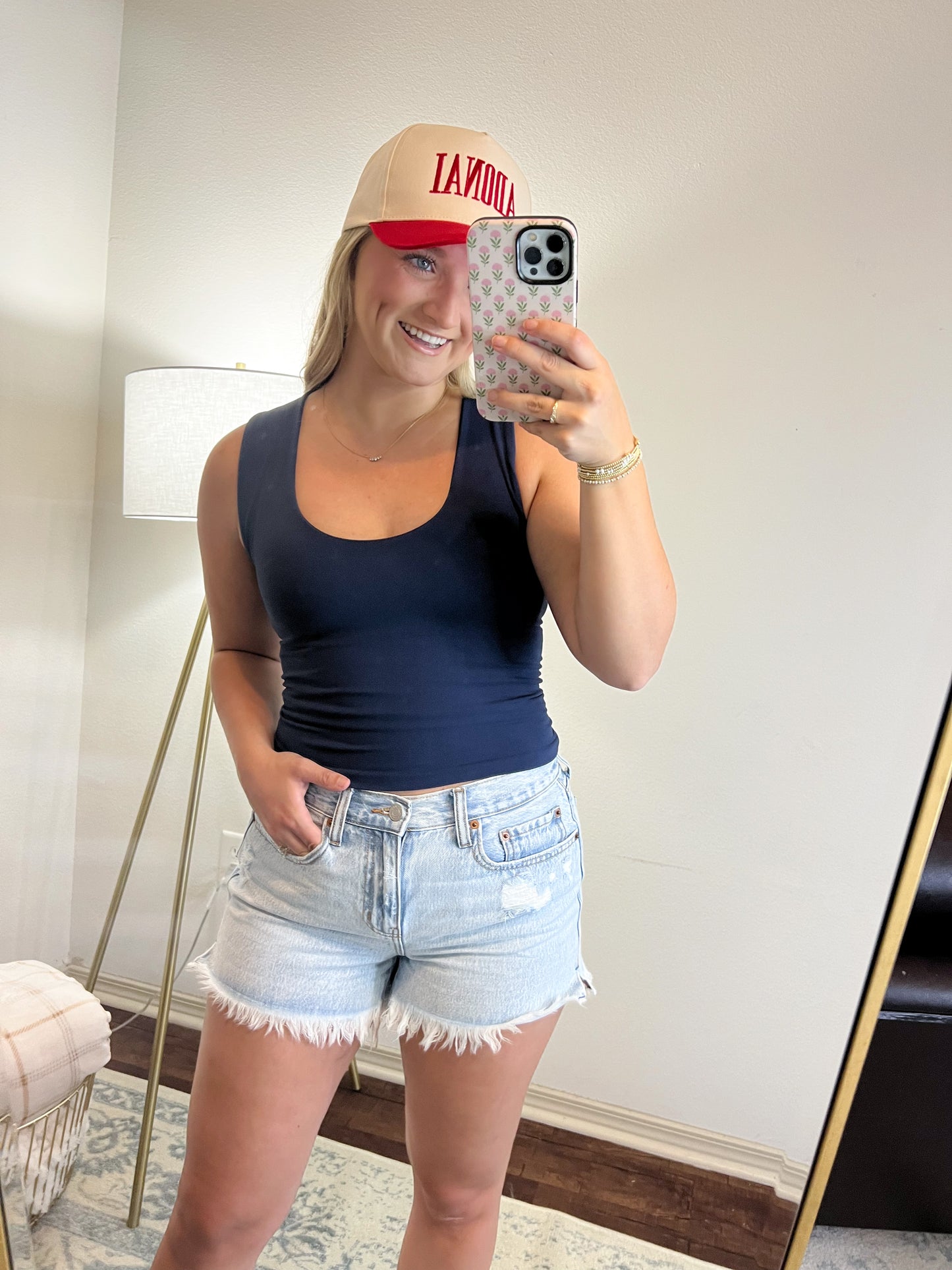 Wren Tank - Prussian Blue