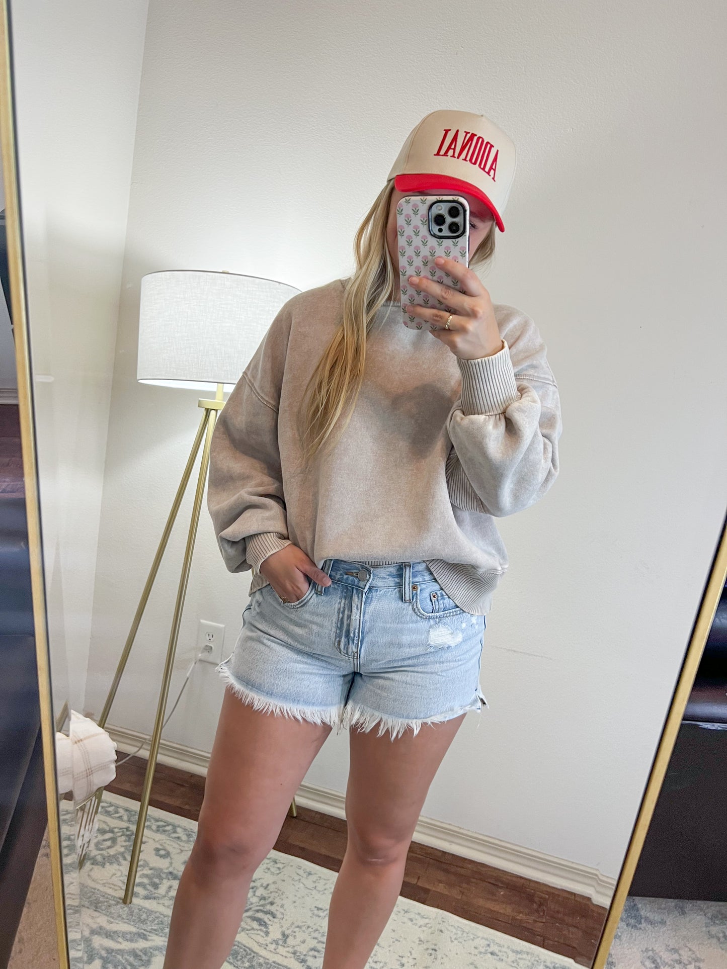 Adonai Trucker Hat - Red