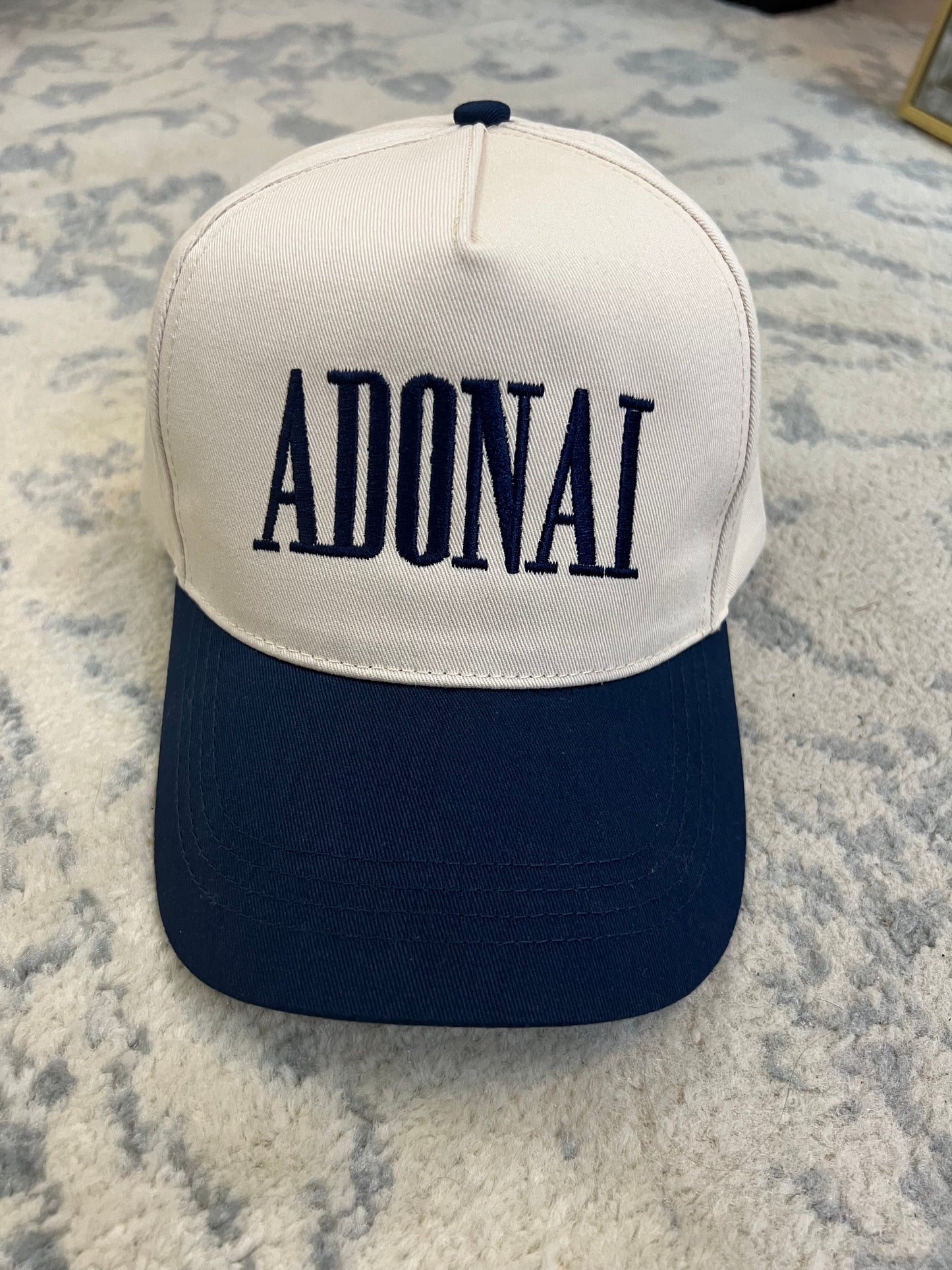 Adonai Trucker Hat - Navy