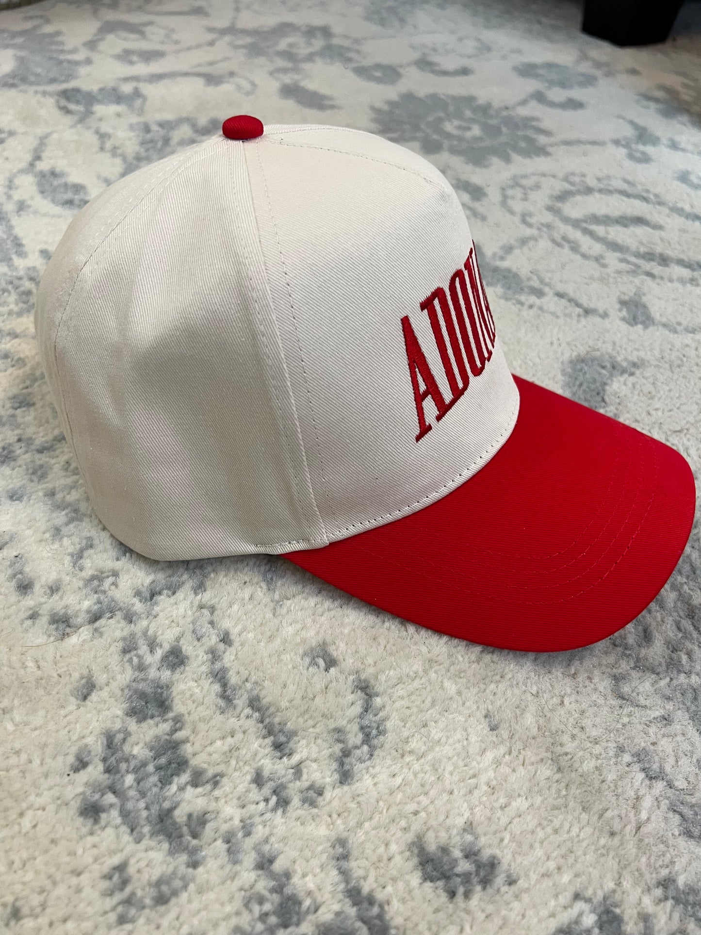Adonai Trucker Hat - Red