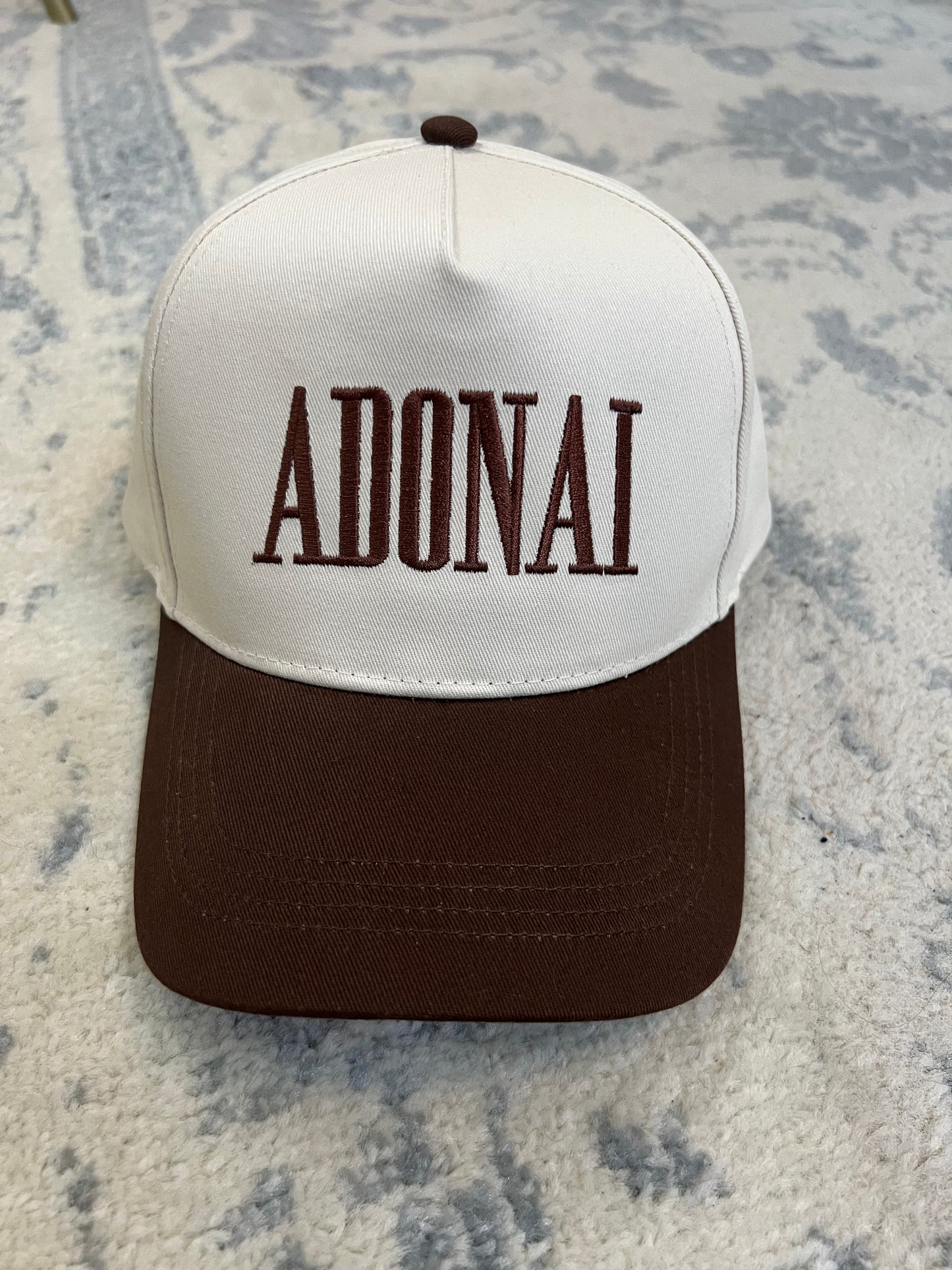 Adonai Trucker Hat - Brown
