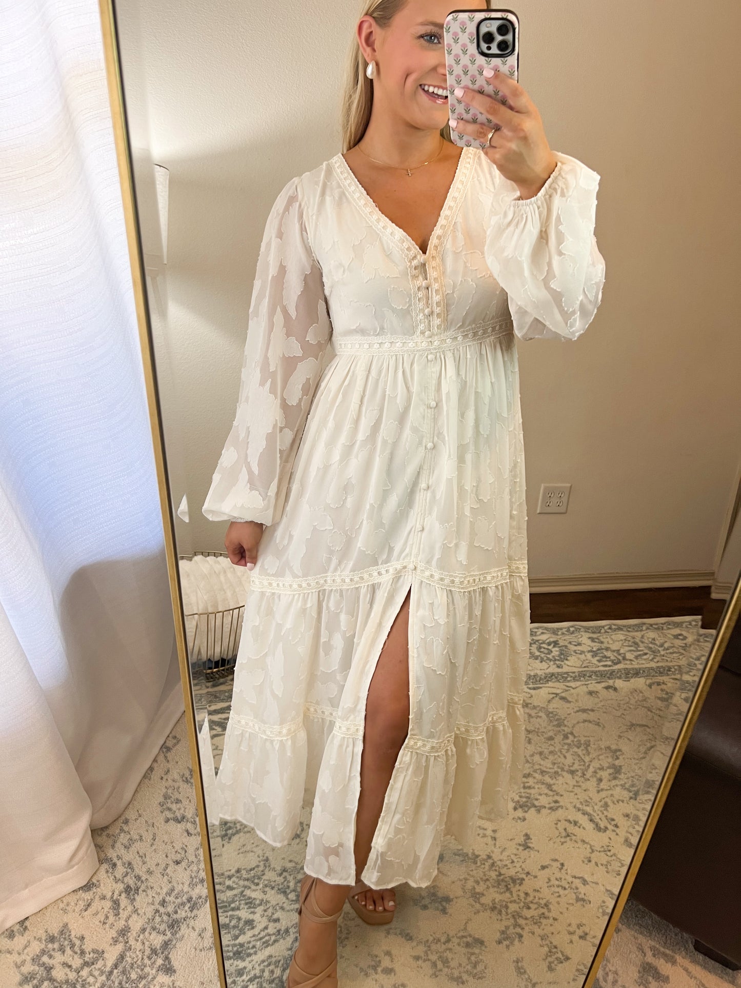 Estelle Maxi Dress - Cream