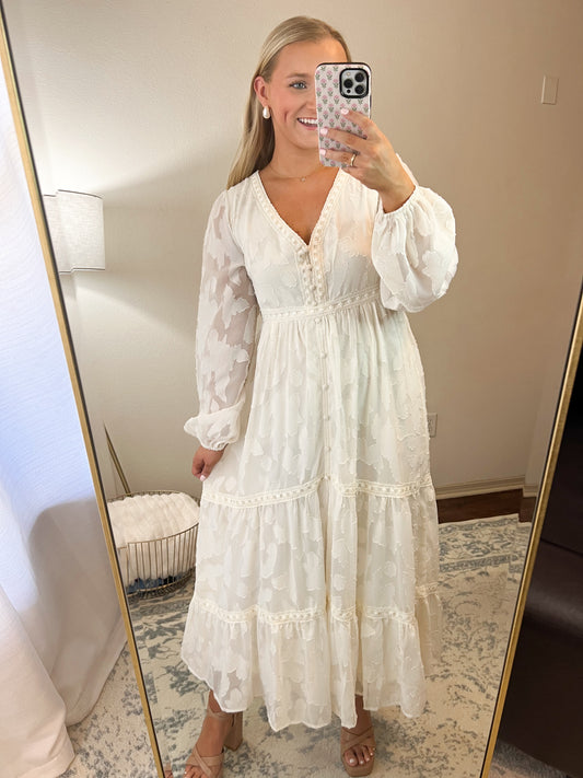Estelle Maxi Dress - Cream