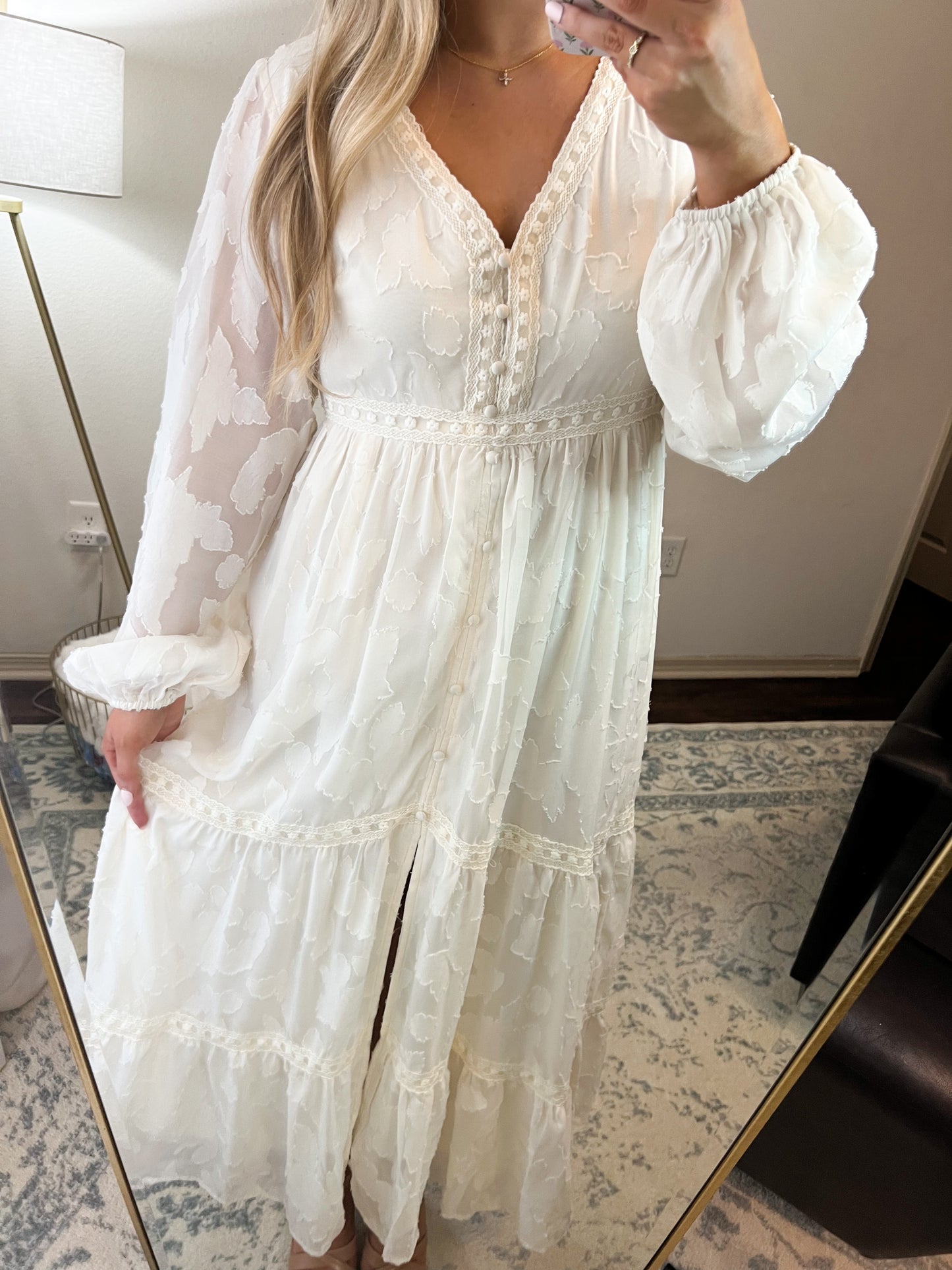 Estelle Maxi Dress - Cream